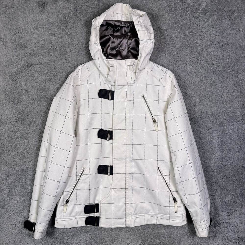 Burton Dryride Snowboard Dream Jacket Women's XL Fur Waterproof Ski Hooded Parka